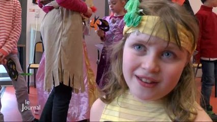 Les petits Herbretais fêtent mardi gras (Les Herbiers)