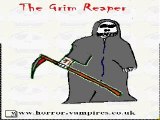 The Grim Reaper Horror Flasher. Joke.
