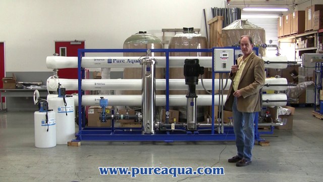 Pure Aqua| Industrial Reverse Osmosis Equipment Ecuador 87,000 GPD