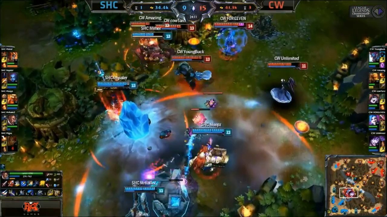 LCS EU W8D3 Game 5 SHC vs CPW