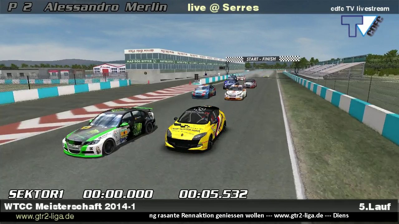 GTR-Liga WTCC 2014-1 5.Lauf