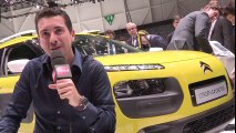 Citroën C4 Cactus en vidéo live au Salon de Genève 2014