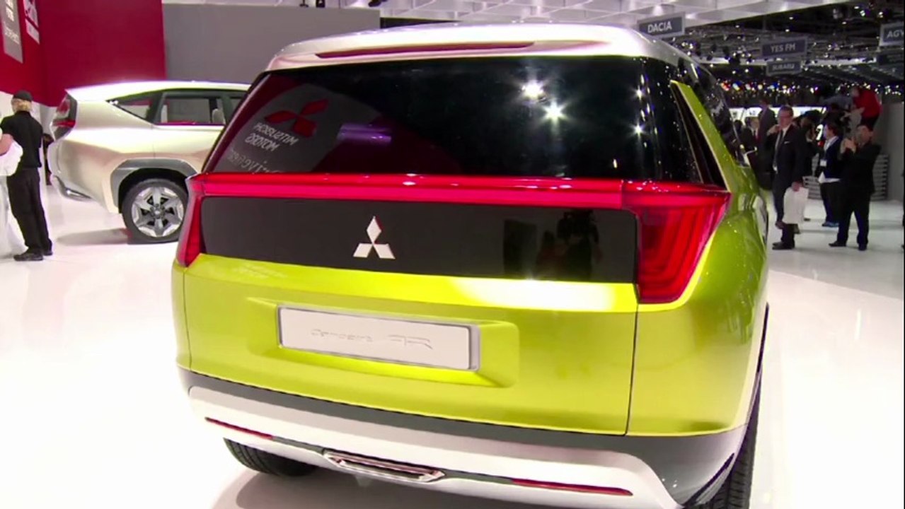 Mitsubishi GC-PHEV Concept, XR-PHEV Concept et AR Concept en vidéo live au Salon de Genève 2014