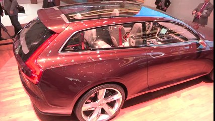 Volvo Estate Concept en vidéo live au Salon de Genève 2014