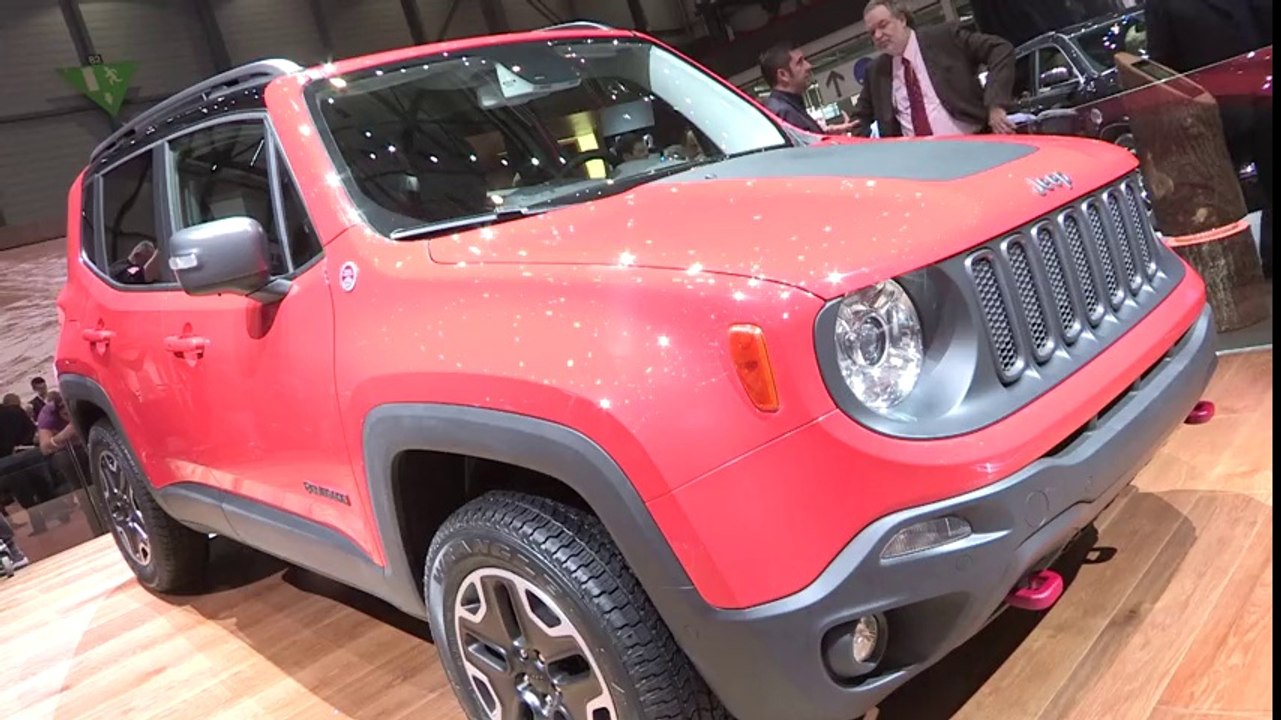 Jeep Renegade en vidéo live au Salon de Genève 2014