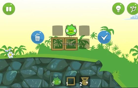 Bad Piggies HD 2.0 LEVEL 1