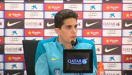 Bartra: "No somos conscientes de que la temporada que viene Puyol no estará"