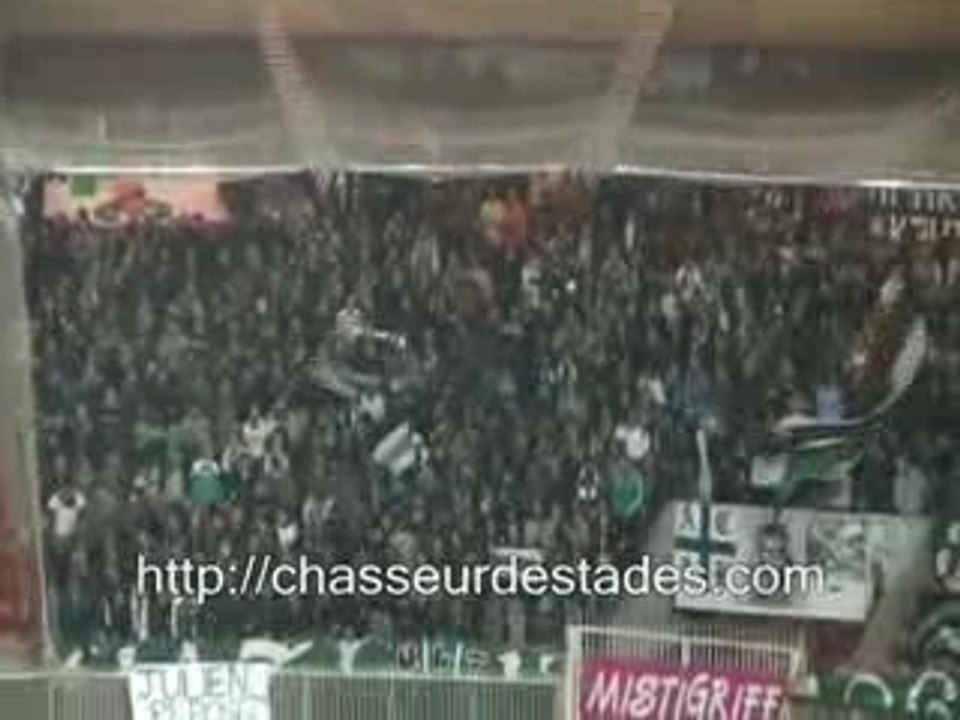 PSG Panathinaikos les tribunes