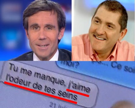 Les SMS coquins de Pujadas recyclés chez Calvi