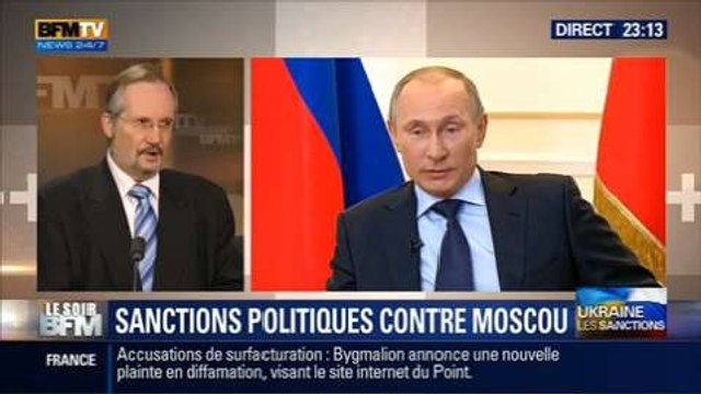 Le Soir BFM: Ukraine: Crimée sur la voie de partition, Obama et l'UE sanctionnent la Russie - 06/03 5/6