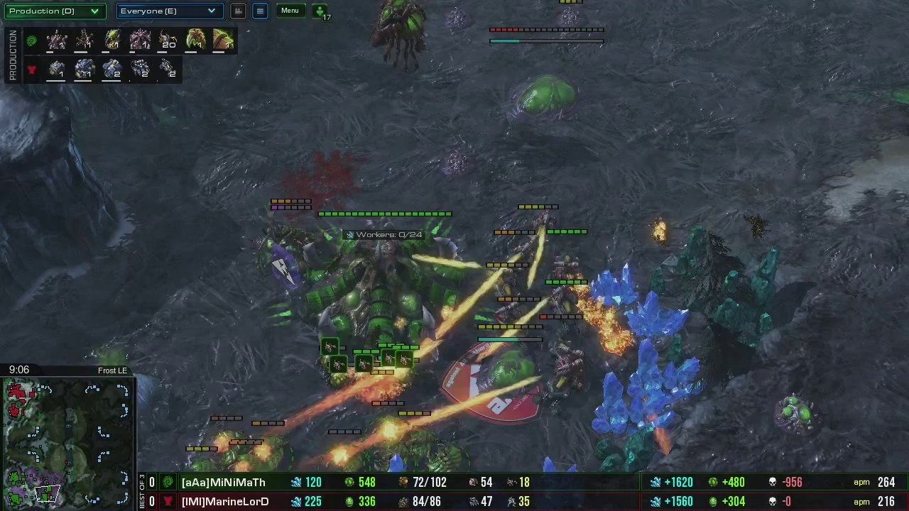 [Ep#1] HotDogs du 03/03/2014 - MiNiMaTh vs MarineLorD - Map 1