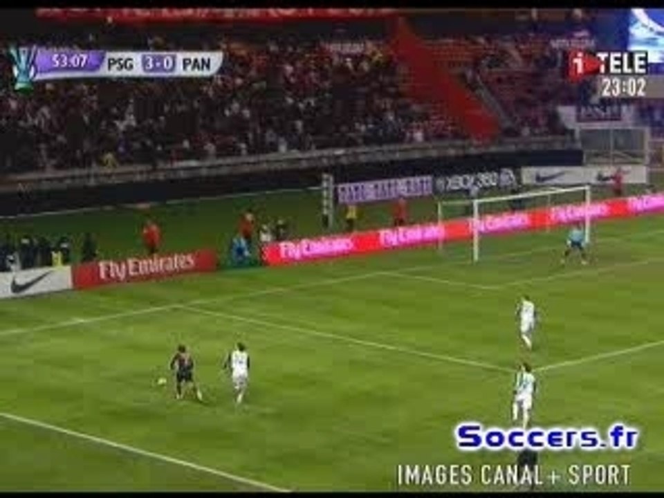 4EME BUT DE KALOU PSG-PANATHINAIKOS