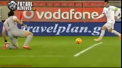 Increíble fallo de Katsouranis de Grecia ante Corea