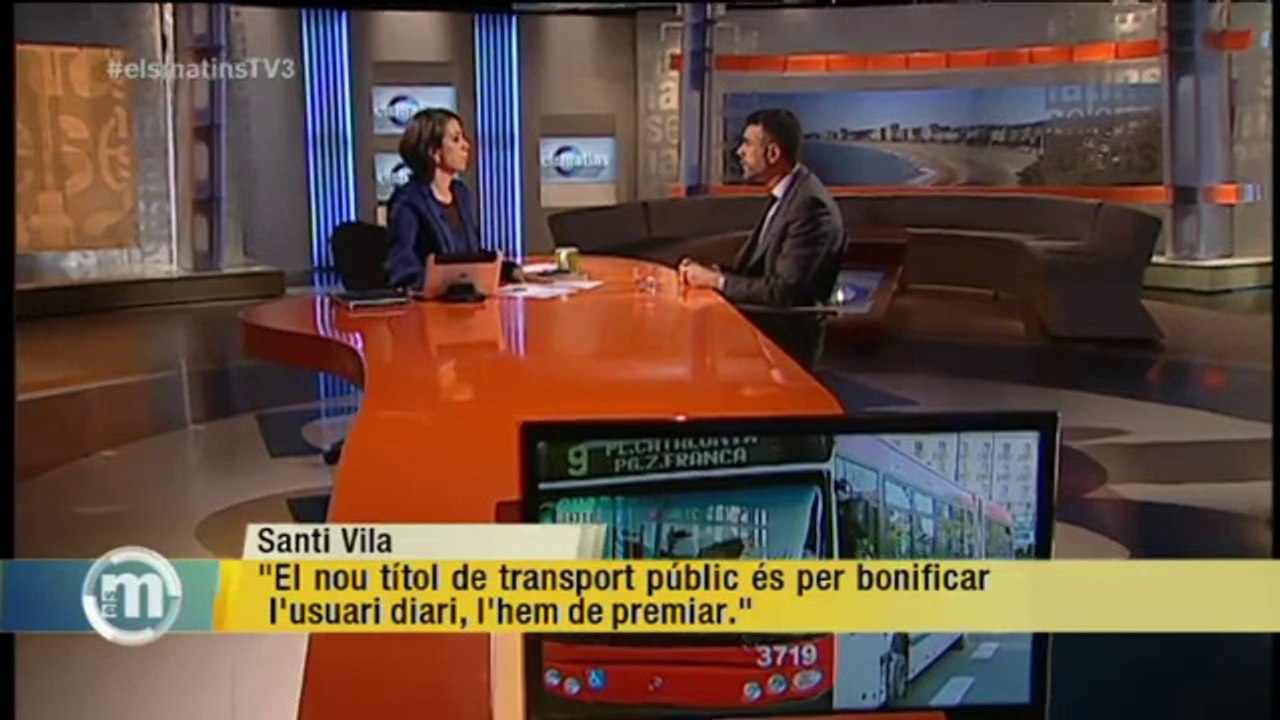 TV3 - Els Matins - Santi Vila: "La proposta de Pla Hidrològic té un plantejament molt equivocat"