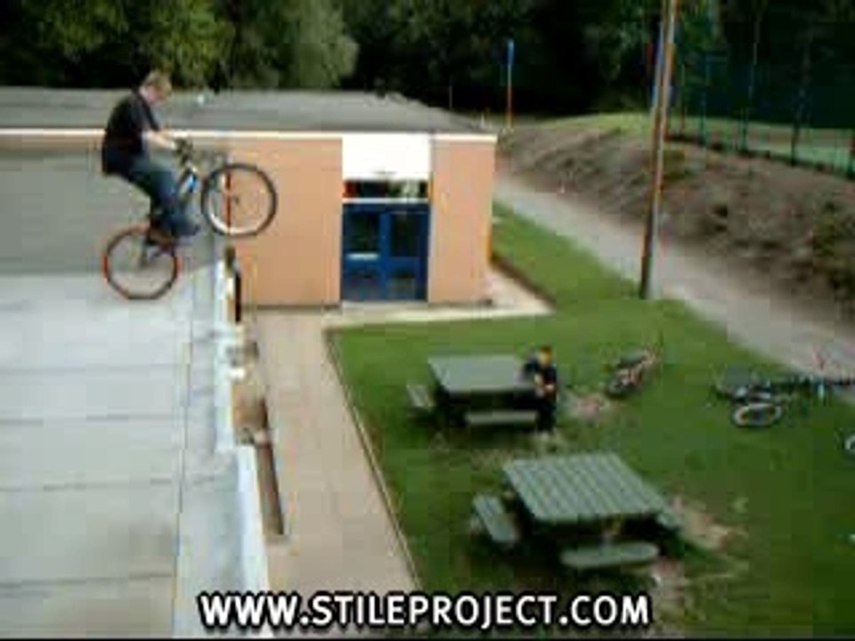 fucked bike stunt