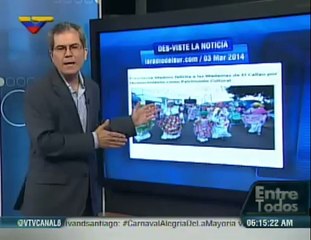 (Vídeo) Entre Todos con Luis Guillermo García del día Lunes, 03 de Marzo de 2014 (1/3)