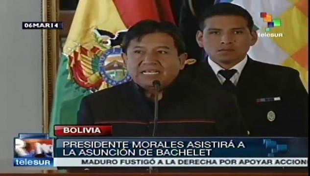 Evo Morales asistirá al cambio de mando presidencial en Chile