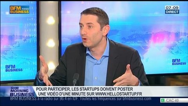 Orange s'associe à BFM Business et à BFM TV pour une opération de promotion de start up: Luc Bretones, dans GMB – 07/03