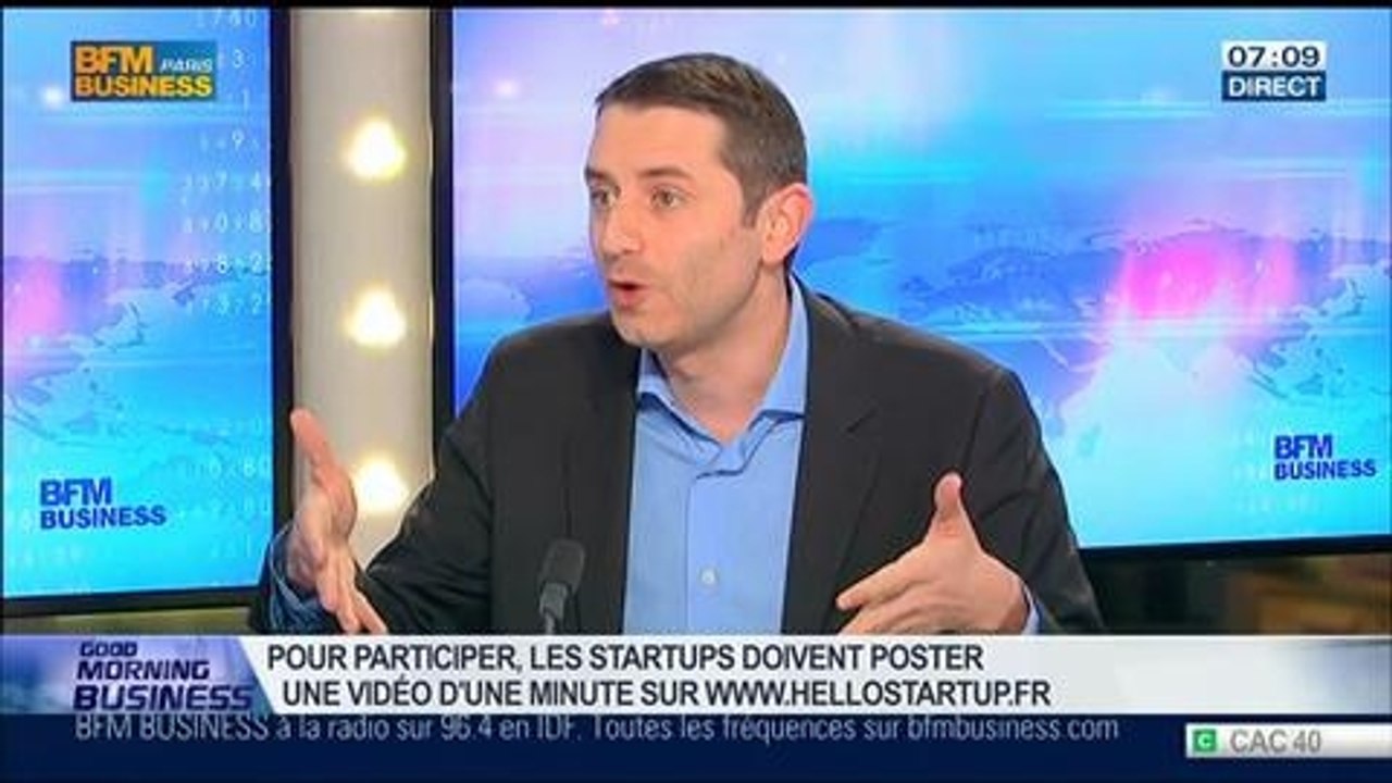 Orange s'associe à BFM Business et à BFM TV pour une opération de promotion de start up: Luc Bretones, dans GMB – 07/03
