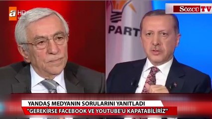 Gerekirse Facebook'u da Youtube'u da kapatacak!