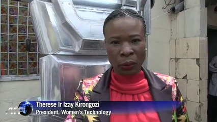 Talking robots take control of traffic problems in Congo