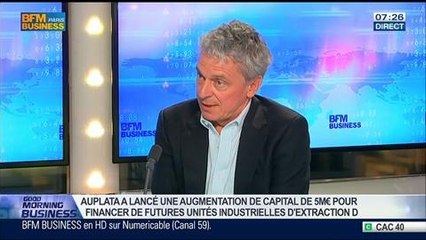 Auplata veut industrialiser la production d'or en Guyane: Jean-François Fourt, dans GMB – 07/03