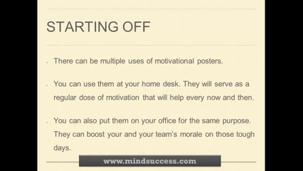 Are Motivational Posters Really Effective?