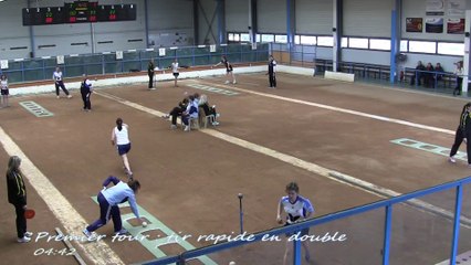 Club Elite F, J9, tir rapide en double, Fontaine contre Nyons
