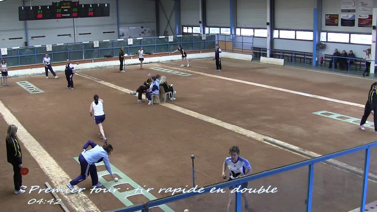 Club Elite F, J9, tir rapide en double, Fontaine contre Nyons