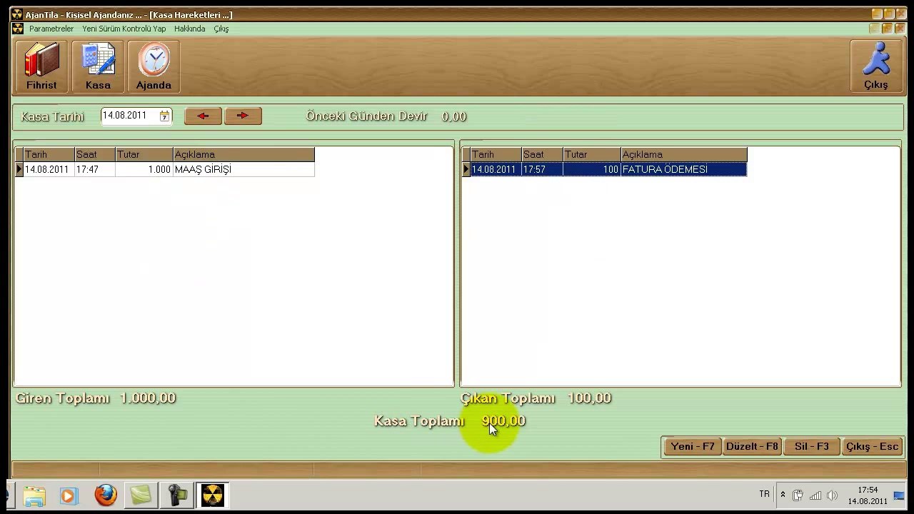 AjanTila - Ücretsiz Ajanda Programı