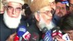 Peace talks are heading in right direction: Munawar Hassan
