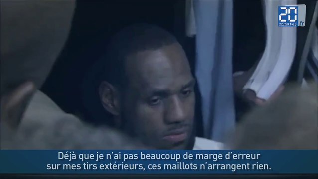 Basket: Lebron James rate son match «à cause des manches sur son maillot»