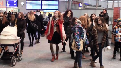 Flash Mob "Say a Little Prayer" Warsaw