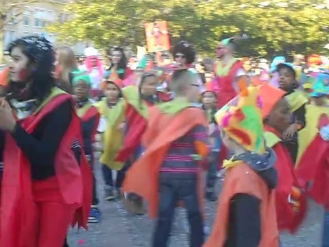 Beauvais : et un flash mob devant la mairie pour terminer le carnaval