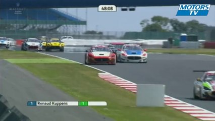 2013 Maserati Trofeo Silverstone Race 3 - Opening Lap