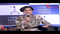 Bollywood Actress Sonam Kapoor Announces 3rd Edition of L'Oreal Paris Femina Women Awards