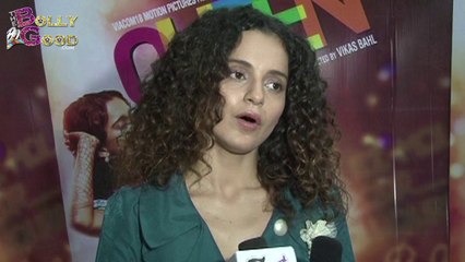 Interview Of Kangana Ranaut For New Hindi Movie 'Queen'