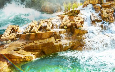 Publicité pour Chiapas à Phantasialand