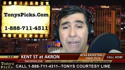 Akron Zips vs. Kent St Golden Flashes Pick Prediction NCAA College Basketball Odds Preview 3-7-2014