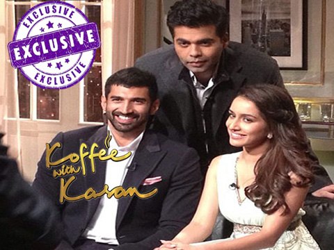 Koffee With Karan Season 4 | Aditya Roy Kapur BONDS With Shraddha Kapoor
