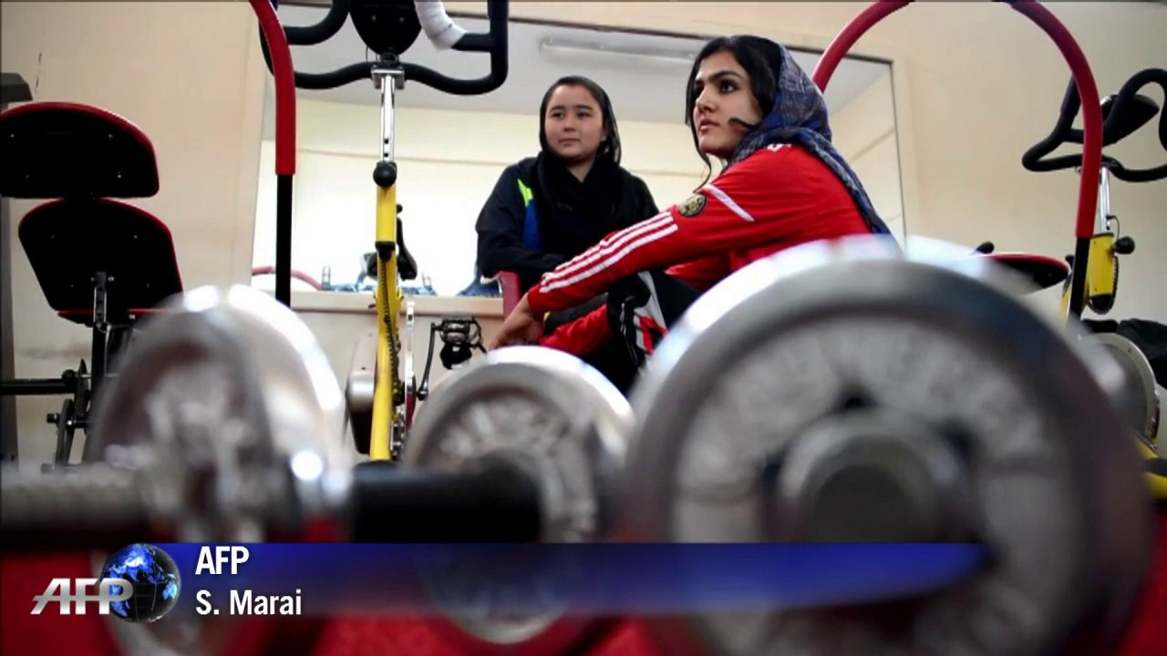 Afghan women hit the gym