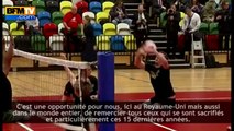 Le prince Harry joue au volley avec des militaires handicapés - 07/03
