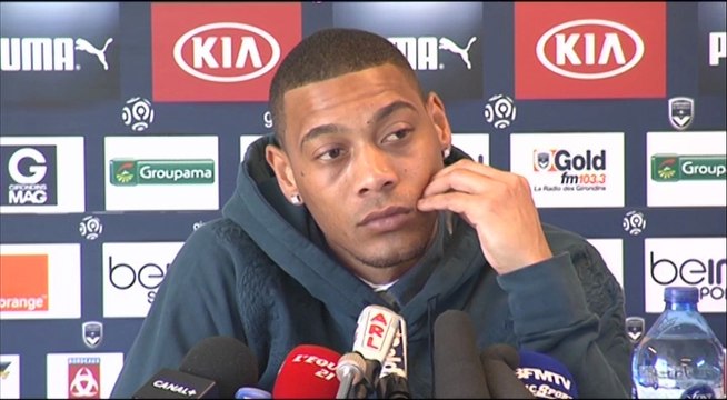 Guillaume Hoarau en conf' avant Lyon