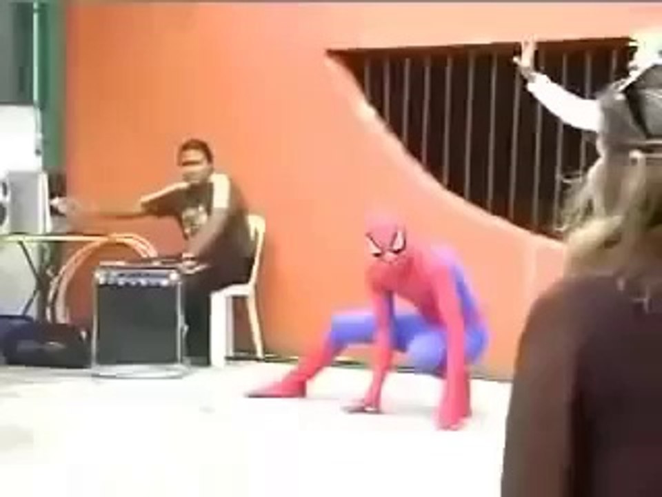 there goes the reputation spiderman! Lol