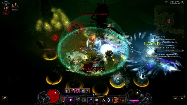 Diablo 3 : La chambre des œufs maudite - Caverne d'Aranéa - Coffre