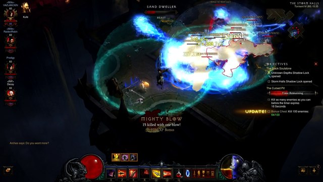 Diablo 3 : La fosse maudite - Les salles des Tempêtes - Coffre