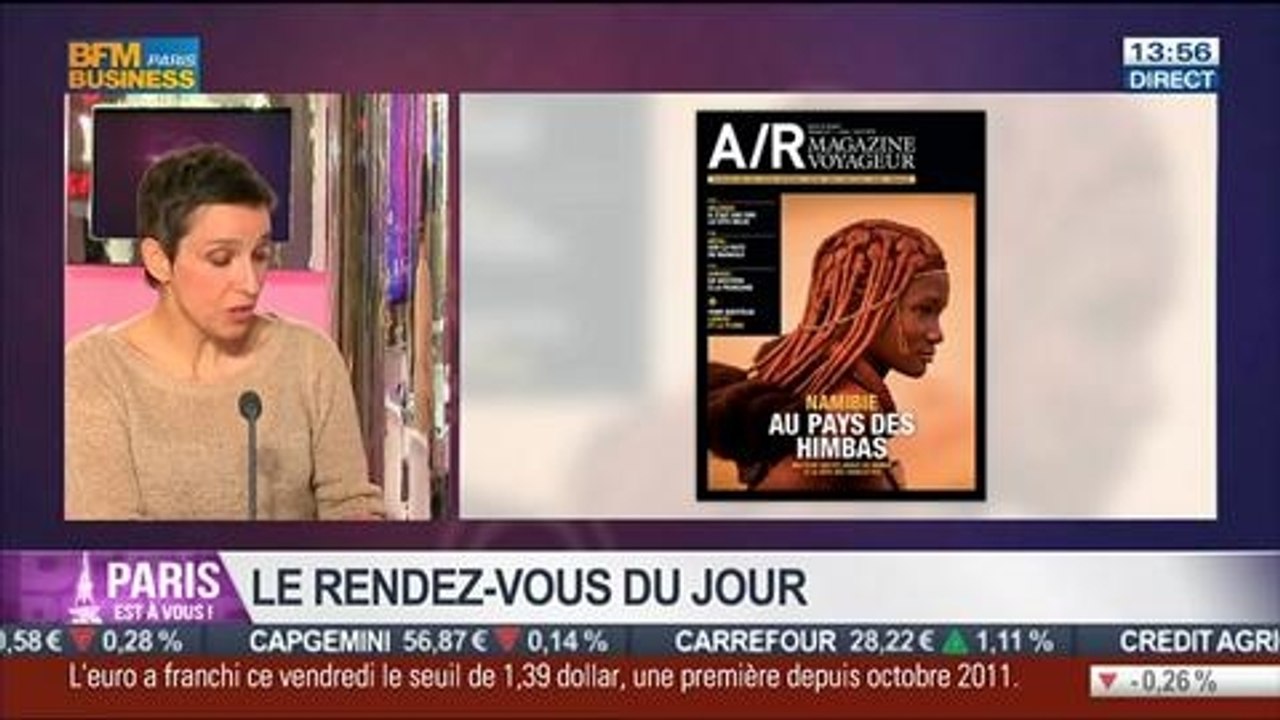 Le rendez-vous du jour: Sandrine Mercier, dans Paris est à vous - 07/03