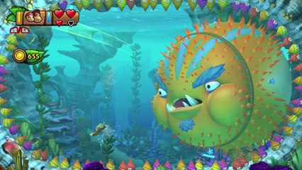 Donkey Kong Country: TF. Atrapado a traición 4-Boss - Gameplay