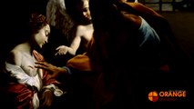 Quadro di Lanfranco 'San Pietro cura sant'Agata in carcere' in movimento