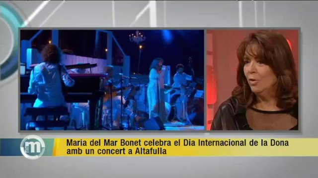 TV3 - Els Matins - Maria del Mar Bonet interpreta Em dius que el nostre amor